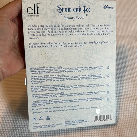 ELF Disney Elsa Snow and Ice Beauty Book Makeup - Picture 4 of 16